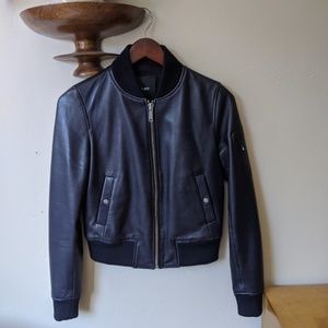 LTH JKT Min Bomber in Navy